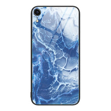 Load image into Gallery viewer, Marble Pattern Glass Protective Phone Case, For iPhone 14, For iPhone 1XR, For iPhone XS Max
