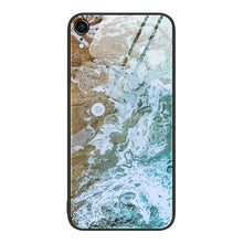 Load image into Gallery viewer, Marble Pattern Glass Protective Phone Case, For iPhone 14, For iPhone 1XR, For iPhone XS Max