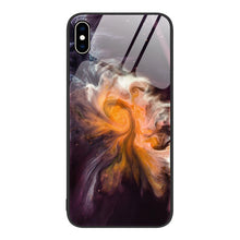 Load image into Gallery viewer, Marble Pattern Glass Protective Phone Case, For iPhone 14, For iPhone 1XR, For iPhone XS Max