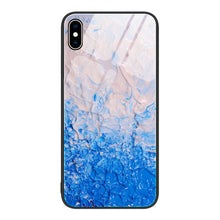 Load image into Gallery viewer, Marble Pattern Glass Protective Phone Case, For iPhone 14, For iPhone 1XR, For iPhone XS Max