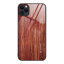Load image into Gallery viewer, Wood Grain Glass Protective Case, For iPhone 11 Pro Max, For iPhone 13 Pro Max, For iPhone 13 Pro, For iPhone 13, For iPhone XR, For iPhone XS Max, For iPhone 11 Pro, For iPhone 14 Pro Max