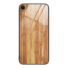 Load image into Gallery viewer, Wood Grain Glass Protective Case, For iPhone 11 Pro Max, For iPhone 13 Pro Max, For iPhone 13 Pro, For iPhone 13, For iPhone XR, For iPhone XS Max, For iPhone 11 Pro, For iPhone 14 Pro Max