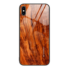 Load image into Gallery viewer, Wood Grain Glass Protective Case, For iPhone 11 Pro Max, For iPhone 13 Pro Max, For iPhone 13 Pro, For iPhone 13, For iPhone XR, For iPhone XS Max, For iPhone 11 Pro, For iPhone 14 Pro Max