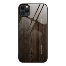 Load image into Gallery viewer, Wood Grain Glass Protective Case, For iPhone 11 Pro Max, For iPhone 13 Pro Max, For iPhone 13 Pro, For iPhone 13, For iPhone XR, For iPhone XS Max, For iPhone 11 Pro, For iPhone 14 Pro Max