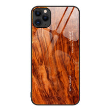 Load image into Gallery viewer, Wood Grain Glass Protective Case, For iPhone 11 Pro Max, For iPhone 13 Pro Max, For iPhone 13 Pro, For iPhone 13, For iPhone XR, For iPhone XS Max, For iPhone 11 Pro, For iPhone 14 Pro Max