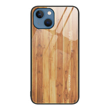 Load image into Gallery viewer, Wood Grain Glass Protective Case, For iPhone 7 Plus, For iPhone 11, For iPhone 14 Plus, For iPhone 14 Pro, For iPhone 14
