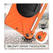 Load image into Gallery viewer, For iPad 9.7 (2018) &amp; (2017) 360 Degree Rotation Silicone Protective Cover with Holder &amp; Hand Strap &amp; Long Strap &amp; Pencil Slot, For iPad 9.7 (2018) &amp; (2017)