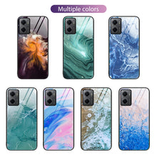 Load image into Gallery viewer, Marble Pattern Glass Protective Phone Case, For Xiaomi Redmi Note 11E, For Xiaomi Mi 11 Pro, For Xiaomi Mi 11 Ultra, For Xiaomi 12 Pro, For Xiaomi Poco M4 Pro 5G, For Xiaomi Poco M4 Pro