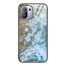Load image into Gallery viewer, Marble Pattern Glass Protective Phone Case, For Xiaomi Redmi Note 11E, For Xiaomi Mi 11 Pro, For Xiaomi Mi 11 Ultra, For Xiaomi 12 Pro, For Xiaomi Poco M4 Pro 5G, For Xiaomi Poco M4 Pro