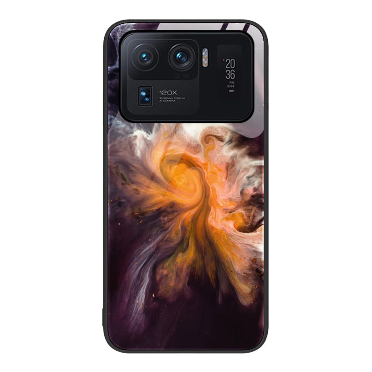 Marble Pattern Glass Protective Phone Case, For Xiaomi Redmi Note 11E, For Xiaomi Mi 11 Pro, For Xiaomi Mi 11 Ultra, For Xiaomi 12 Pro, For Xiaomi Poco M4 Pro 5G, For Xiaomi Poco M4 Pro