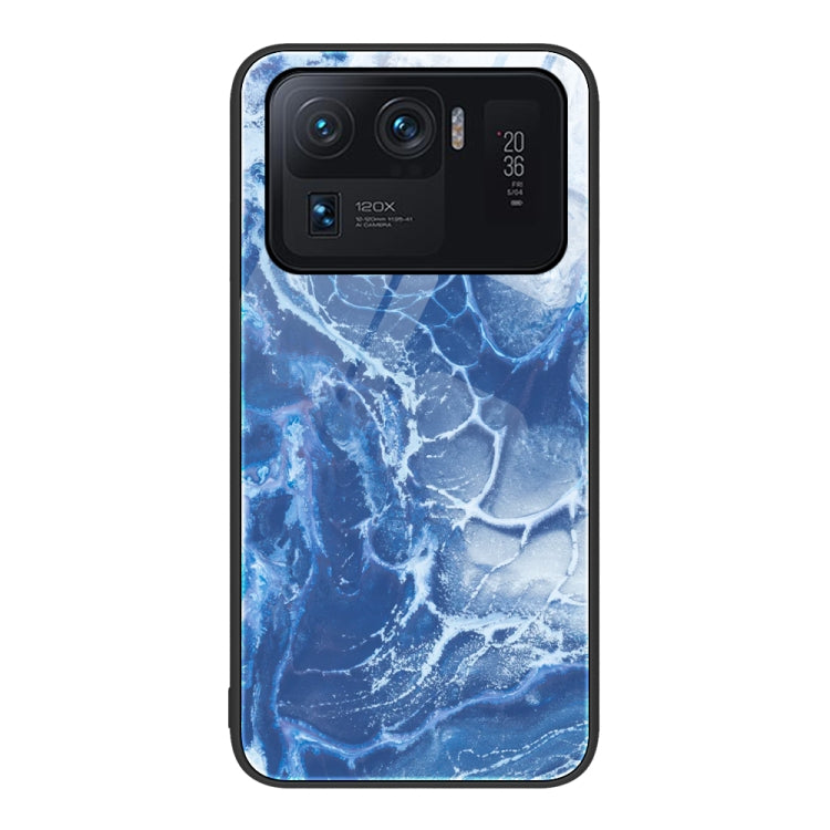 Marble Pattern Glass Protective Phone Case, For Xiaomi Redmi Note 11E, For Xiaomi Mi 11 Pro, For Xiaomi Mi 11 Ultra, For Xiaomi 12 Pro, For Xiaomi Poco M4 Pro 5G, For Xiaomi Poco M4 Pro