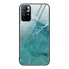 Load image into Gallery viewer, Marble Pattern Glass Protective Phone Case, For Xiaomi Redmi Note 11E, For Xiaomi Mi 11 Pro, For Xiaomi Mi 11 Ultra, For Xiaomi 12 Pro, For Xiaomi Poco M4 Pro 5G, For Xiaomi Poco M4 Pro