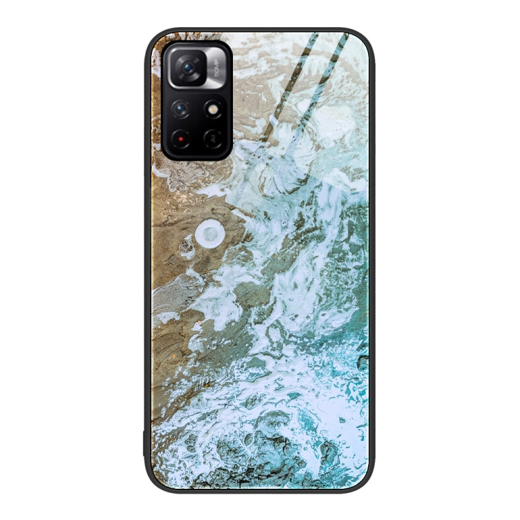 Marble Pattern Glass Protective Phone Case, For Xiaomi Redmi Note 11E, For Xiaomi Mi 11 Pro, For Xiaomi Mi 11 Ultra, For Xiaomi 12 Pro, For Xiaomi Poco M4 Pro 5G, For Xiaomi Poco M4 Pro