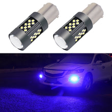 Load image into Gallery viewer, 12V 7W Continuous Car LED Fog Light, 1 Pair 1156, 1 Pair 1157, 1 Pair 7440, 1 Pair 7443, 1 Pair 9005, 1 Pair 9006