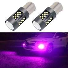 Load image into Gallery viewer, 12V 7W Continuous Car LED Fog Light, 1 Pair 1156, 1 Pair 1157, 1 Pair 7440, 1 Pair 7443, 1 Pair 9005, 1 Pair 9006