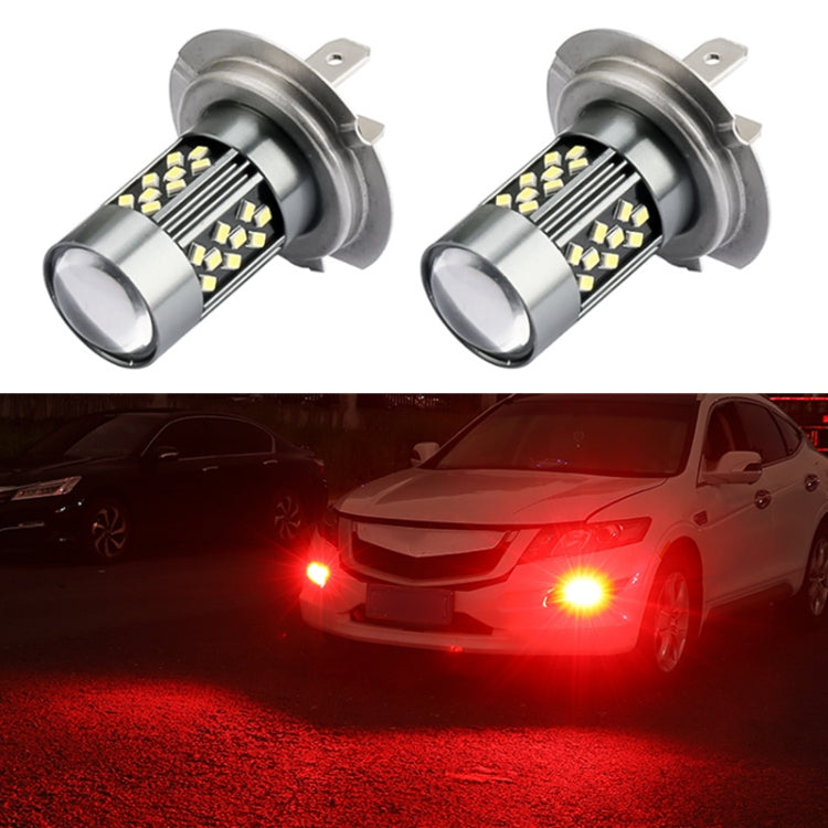 12V 7W Continuous Car LED Fog Light, 1 Pair H7, 1 Pair H11