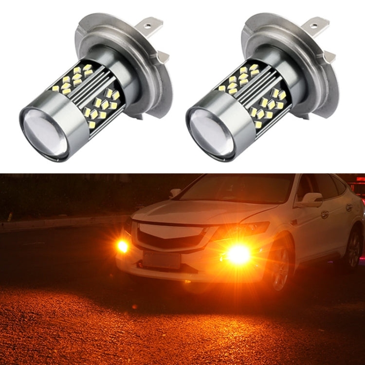 12V 7W Strobe Car LED Fog Light, 1 Pair H7, 1 Pair H11