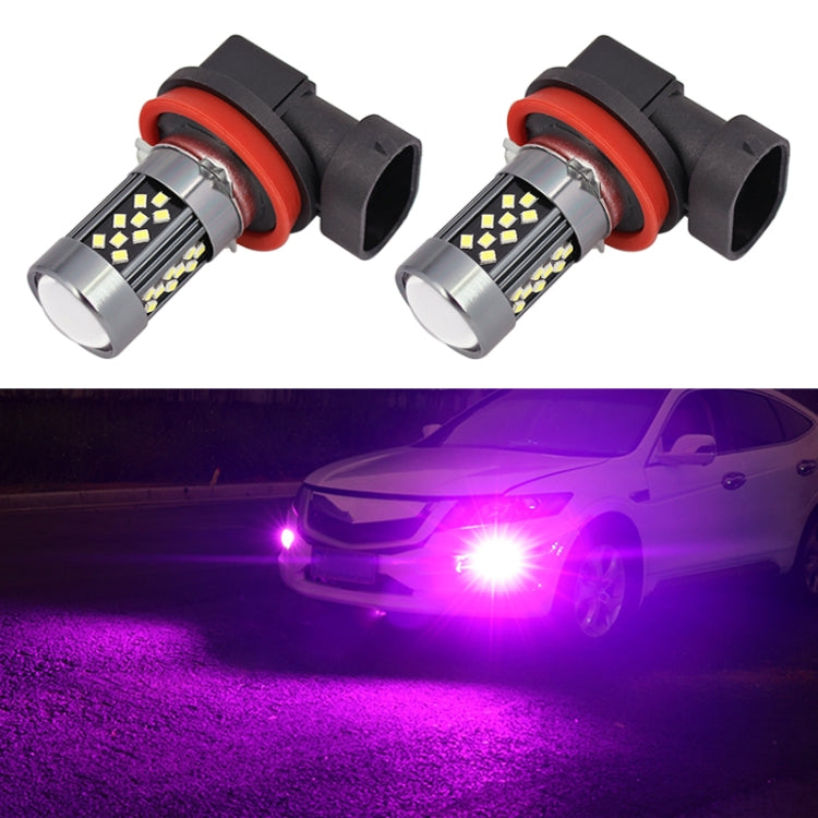12V 7W Strobe Car LED Fog Light, 1 Pair H7, 1 Pair H11