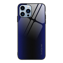 Load image into Gallery viewer, Texture Gradient Glass TPU Phone Case, For iPhone 14, For iPhone 14 Plus, For iPhone 14 Pro, For iPhone 14 Pro Max