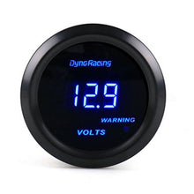 Load image into Gallery viewer, Car Modified 12V Universal 52mm Blue Light Digital Display Meter, Voltmeter, Water Temperature Gauge, Oil Temperature Gauge, Oil Pressure Gauge, Turbo Boost Gauge BAR, Turbo Boost Gauge PSI, Tachometer