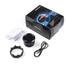 Load image into Gallery viewer, Car Modified 12V Universal 52mm Blue Light Digital Display Meter, Voltmeter, Water Temperature Gauge, Oil Temperature Gauge, Oil Pressure Gauge, Turbo Boost Gauge BAR, Turbo Boost Gauge PSI, Tachometer