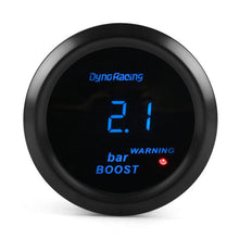 Load image into Gallery viewer, Car Modified 12V Universal 52mm Blue Light Digital Display Meter, Voltmeter, Water Temperature Gauge, Oil Temperature Gauge, Oil Pressure Gauge, Turbo Boost Gauge BAR, Turbo Boost Gauge PSI, Tachometer
