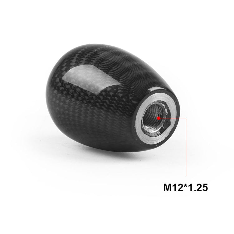 Car Modified 6 Speed Carbon Fiber Gear Stick Shift Knob Head, Carbon Fiber Gear Stick Shift Knob Head