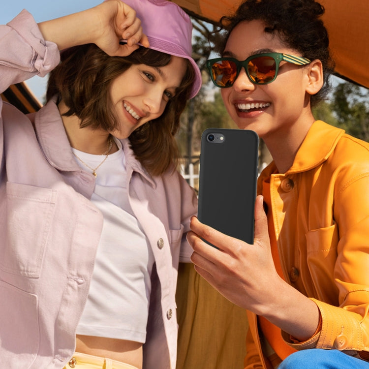 Shockproof Full Coverage Silicone Soft Protective Case, For iPhone SE 2022 / SE 2020