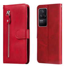 Load image into Gallery viewer, Fashion Calf Texture Zipper Horizontal Flip Leather Phone Case, For Xiaomi Redmi K40S / Poco F4, For Xiaomi Redmi Note 11T Pro / Poco X4 GT, For Xiaomi 12X