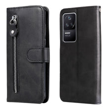 Load image into Gallery viewer, Fashion Calf Texture Zipper Horizontal Flip Leather Phone Case, For Xiaomi Redmi K40S / Poco F4, For Xiaomi Redmi Note 11T Pro / Poco X4 GT, For Xiaomi 12X