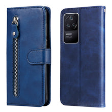 Load image into Gallery viewer, Fashion Calf Texture Zipper Horizontal Flip Leather Phone Case, For Xiaomi Redmi K40S / Poco F4, For Xiaomi Redmi Note 11T Pro / Poco X4 GT, For Xiaomi 12X