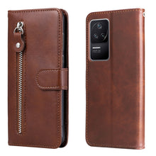 Load image into Gallery viewer, Fashion Calf Texture Zipper Horizontal Flip Leather Phone Case, For Xiaomi Redmi K40S / Poco F4, For Xiaomi Redmi Note 11T Pro / Poco X4 GT, For Xiaomi 12X