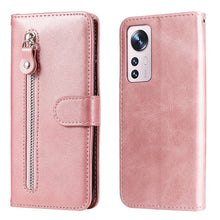 Load image into Gallery viewer, Fashion Calf Texture Zipper Horizontal Flip Leather Phone Case, For Xiaomi Redmi K40S / Poco F4, For Xiaomi Redmi Note 11T Pro / Poco X4 GT, For Xiaomi 12X