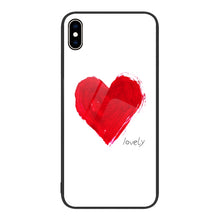Load image into Gallery viewer, Colorful Painted Glass Phone Case, For iPhone XS Max, For iPhone XR