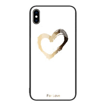 Load image into Gallery viewer, Colorful Painted Glass Phone Case, For iPhone XS Max, For iPhone XR