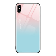 Load image into Gallery viewer, Colorful Painted Glass Phone Case, For iPhone XS Max, For iPhone XR