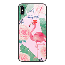 Load image into Gallery viewer, Colorful Painted Glass Phone Case, For iPhone XS Max, For iPhone XR