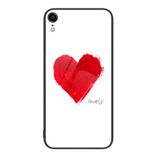 Load image into Gallery viewer, Colorful Painted Glass Phone Case, For iPhone XS Max, For iPhone XR