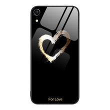 Load image into Gallery viewer, Colorful Painted Glass Phone Case, For iPhone XS Max, For iPhone XR