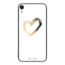 Load image into Gallery viewer, Colorful Painted Glass Phone Case, For iPhone XS Max, For iPhone XR