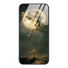 Load image into Gallery viewer, Colorful Painted Glass Phone Case, For iPhone XS Max, For iPhone XR