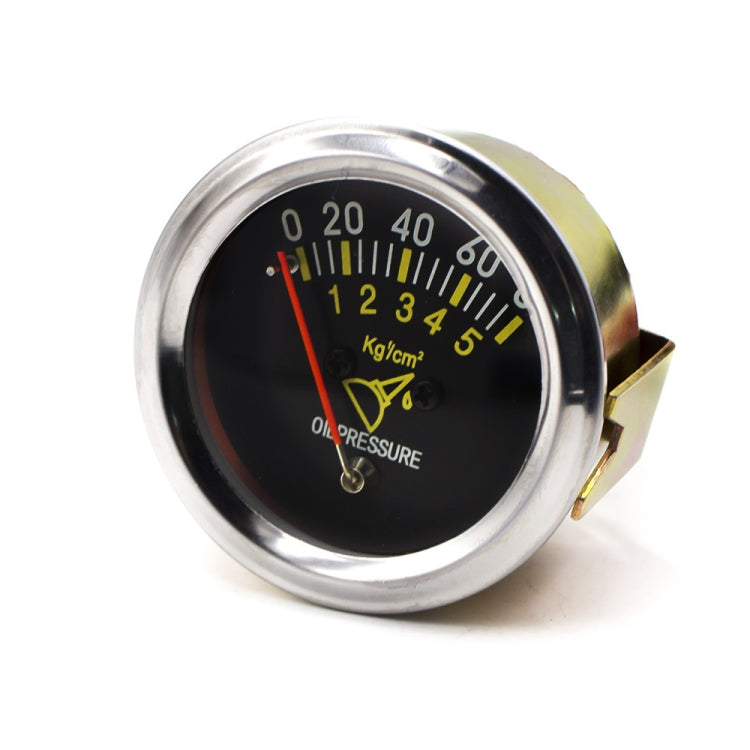 Car Modified 12V Universal 52mm Mechanical Oil Pressure Gauge, Mechanical Oil Pressure Gauge