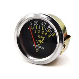 Car Modified 12V Universal 52mm Mechanical Oil Pressure Gauge, Mechanical Oil Pressure Gauge