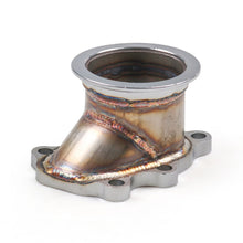 Load image into Gallery viewer, Car Modified 63mm Turbo Down Pipe V-band Adapter with Clamp Flange, Turbo Down Pipe Adapter