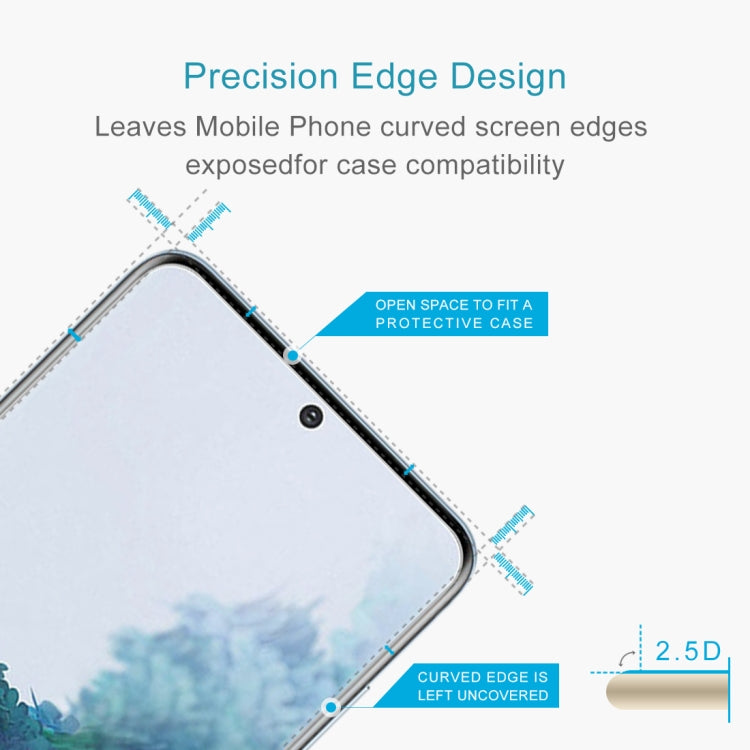 0.26mm 9H 2.5D Explosion-proof Non-full Screen Tempered Glass Film