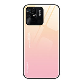 Gradient Color Glass Case, For Xiaomi Redmi 10C, For Xiaomi Redmi Note 11 5G/Poco M4 Pro, For Xiaomi Redmi K40S, For Xiaomi Redmi K50 Pro, For Xiaomi Redmi K50, For Xiaomi Redmi Note 10 Pro 4G Global
