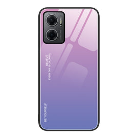 Gradient Color Glass Case, For Xiaomi Redmi Note 11E, For Xiaomi Redmi Note 11T Pro, For Xiaomi Poco X4 Pro 5G, For Xiaomi Mi 11 Pro, For Xiaomi Mi 11 Ultra, For Xiaomi 12 Pro