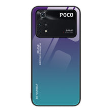 Load image into Gallery viewer, Gradient Color Glass Case, For Xiaomi Poco M4 Pro 4G