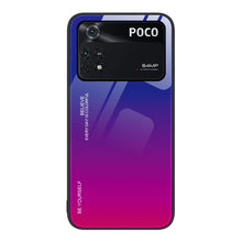 Load image into Gallery viewer, Gradient Color Glass Case, For Xiaomi Poco M4 Pro 4G