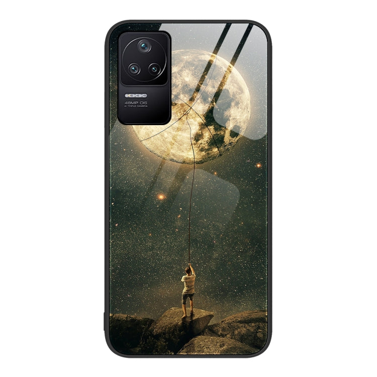 Colorful Painted Glass Phone Case, For Xiaomi Redmi 10C, For Xiaomi Redmi K50 Pro, For Xiaomi Redmi K50